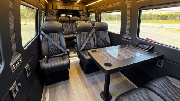 12 passenger sprinter van interior philadelphia