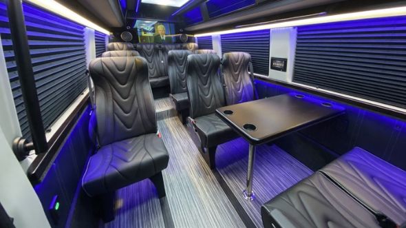 18 passenger sprinter van interior norristown