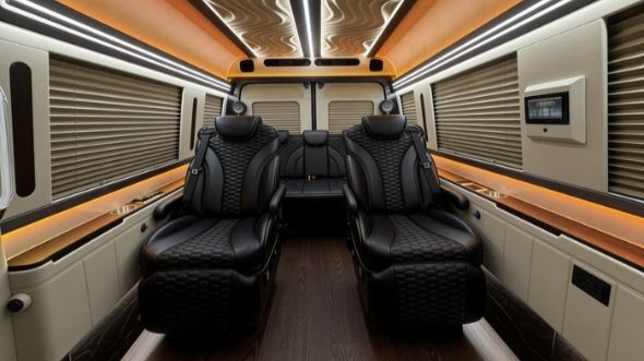 8 passenger sprinter van interior allentown