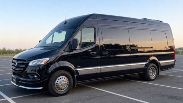 chester sporting event sprinter van rental