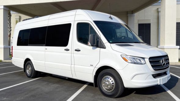 reading wedding sprinter van rental