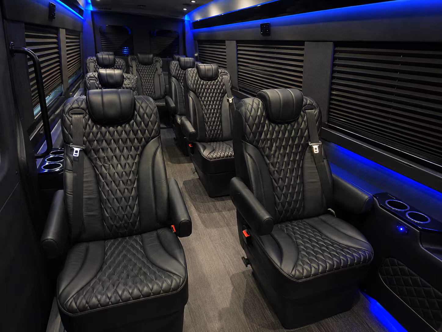 12 passenger sprinter van inside