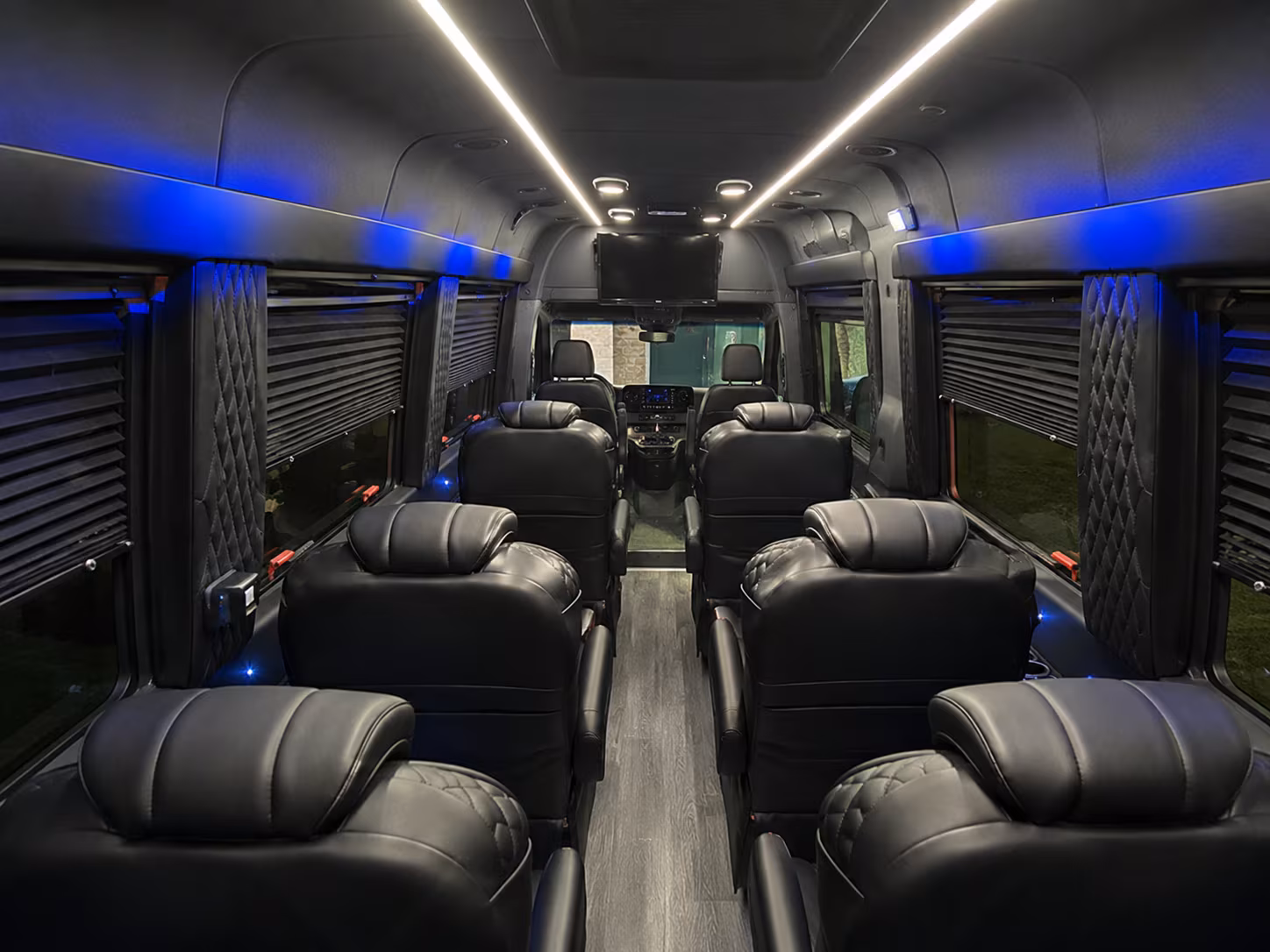 15 passenger sprinter van interior