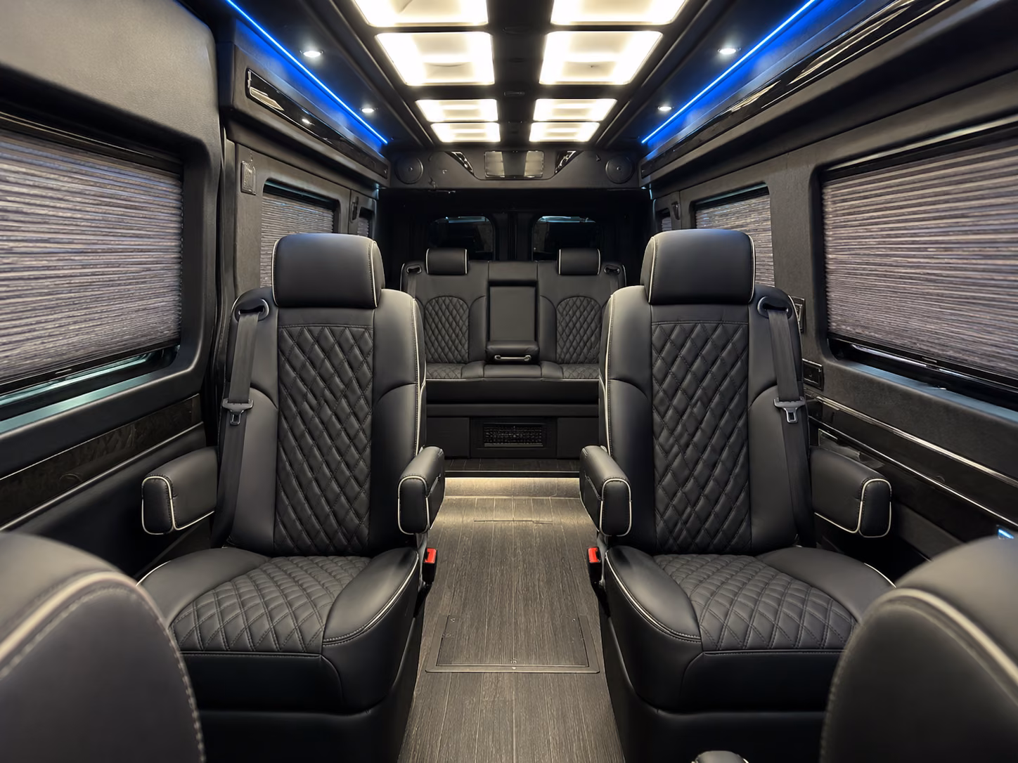 parent coordinated philadelphia prom sprinter van bookings with set pickup and return times