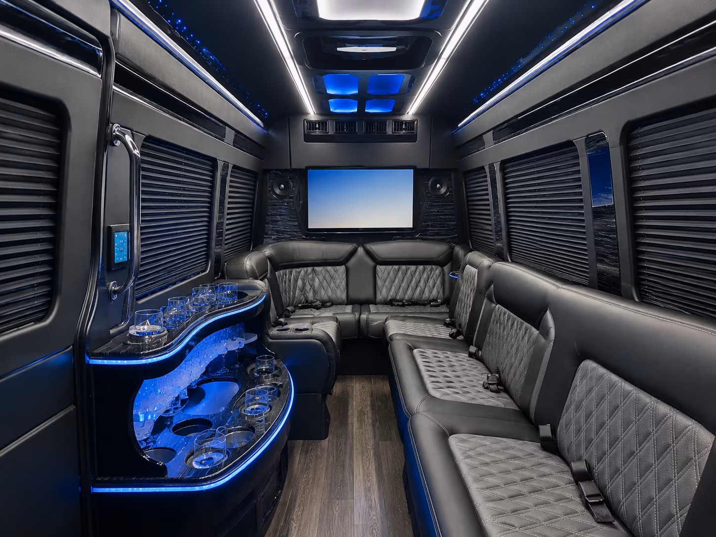 sprinter limousine inside
