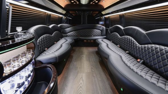 sprinter limousine inside philadelphia